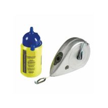 Trazalineas de aluminio con polvo azul 100 g – Hilo de 30 metros