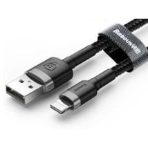 Cavo Usb Lightning Baseus Cafule 2.4a 1m (grigio-nero)