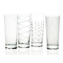 Mikasa – Cheers Set of 4 High Ball Glasses – 550ml Capacity – 15cm x 15cm x 18cm Dimensions