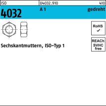 Bufab - Sechskantmutter Iso 4032 M 2,3 Edelstahl A1 Blank 500 Stk