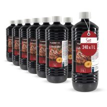 Flambiol – 1 L Grillanzünder flüssig – geruchsneutraler Anzünder für Grill, Kamin, Ofen – sicher und einfach zu verwenden