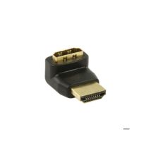 Adaptador Hdmi En Ángulo - Connectland - Macho–hembra - Codo Hacia Arriba - Ángulo Recto - Negro