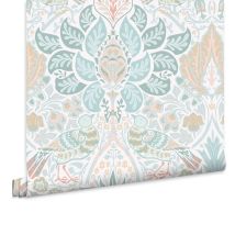 William Morris At Home Vliestapete Dove & Rose Haze Blau 10mx52cm
