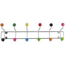 Goodhome Saturnus Porta-cappelli Colorato 53 Cm In Metallo