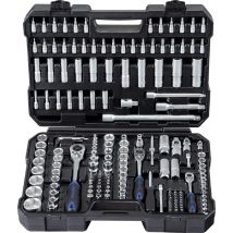 Projahn, 8664, Socket Caso Profi Mestiere Set 182 Pezzi 1/4 Più 3/8 E 1/2 Di Pollice