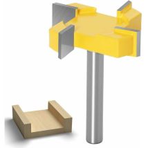 Miya - Lablanc - Fresa Cnc Con Gambo Da 8 Mm, Fresa Per Legno, Pialla Per Lavorazione Del Legno, Punte Per Fresatura Cnc Per Pannelli Di Legno
