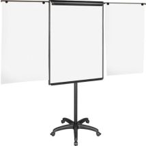 Bi-office Magnetisches Mobile Whiteboard Schwarz 70 X 100 Cm