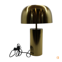 B-Ware Kare Loungy Gold Tischleuchte Tischlampe Nachttischlampe Leselampe Lampe Leuchte