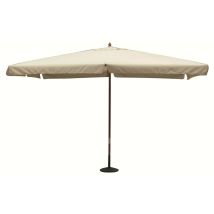 Sombrilla De Jardín Tela Parasol Y Poste De Madera Mod. Fantasy Marfil 2x3