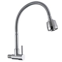 Robinet da cucina 360° rotante in acciaio inox – Facile installazione – Alta qualità – 1 pezzo