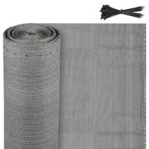 Jopassy - Schermo 1x10m - Schermo Oscurante Con Trama Rinforzata Da 150 G/m2 - Frangivento Per Giardino, Terrazza E Balcone - Antracite