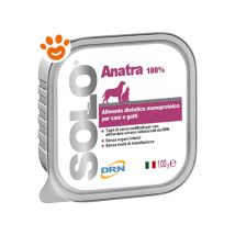 Cibo per Cani DRN - Patè Anatra 100g - Ingredienti 100% Anatra Certificata
