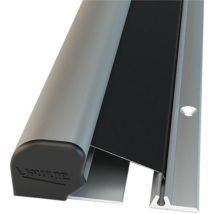 Tenda A Rullo Con Serratura A Dito Nr 26 Anti-w L.1925 Mm Uso Esterno Alluminio Anodizzato Colore Argento Athmer