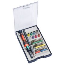 Kit inserti KWB 40 parti – 4 mm – Anelli di identificazione – Cassetta di conservazione – 115700