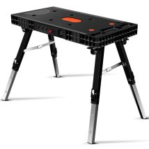 5 In 1 Klappbare Werkbank Faltbar Lles In Einem Haushalt & Diy Hobelbank Und Spanntisch 150 Kgs Tragkraft-große Arbeitsfläche-aufgedruckte Skala & 