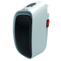 Radiateur à inertie NIKLAS – 400W – 11x8xH16 cm – Puissance, Sens de pose, Type d'inertie, Matières, Largeur, Surface d'action, Caractéristique 