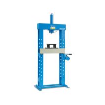 Pressa idraulica manuale 20 ton – OMCN – Portata massima 20000 kg – Diametro pistone 50 mm – Altezza area di lavoro 1020 mm