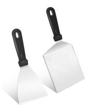 Juego De 2 Espátulas Para Teppanyaki Csparkv Mango De Plástico, Perfectas Para Aplastar Hamburguesas
