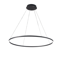Lampadario A Sospensione Giotto A Led 60w Nero 3508-42-101 Fabas Luce