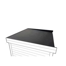Pgh Premium Epdm Dacheindeckung Nr. 4 - 3,05 X 3,7 M Zubehör Aus Kunststoff In Schwarz