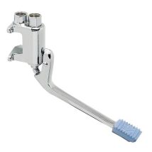 Idral Rubinetteria - Grifo De Pie Para Instalación En Pared Con Válvula En Material Autolubricante Idral 02064 Azul