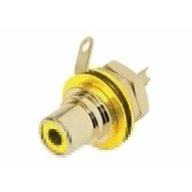 Rean - Presa Phono (rca) - Contatti Placcati Oro - Giallo