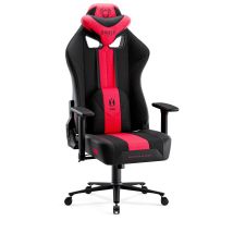 Chaise Gaming Diablo X-player 2.0 En Tissu Taille King: Cramoisie-anthracite