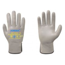 Guante espuma nitrilo gris T-10 – Tamaño T-10 – Material: Nitrilo, Nylon