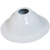 Ing Fixations - Rosetón Blanco Sanitario - Fijación Tubos - Ø 38 Mm X H 19 Mm - A141530