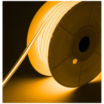 50 M, 220 V, Warmweiß, 3000 K, Cob-led-streifen, Wasserdicht, Ip 65, Mit Befestigungsmaterial Für Den Innen- Und Außenbereich 2