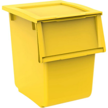 Contenitore ecobin giallo 25lt – Capacità: 25 Lt – Utensileria – TERRY