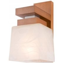 Lamkur Lighting - Lamkur Kubuś Aplique De Pared Kubus Dome, Pantalla De Vidrio, Rústico, 1x E27