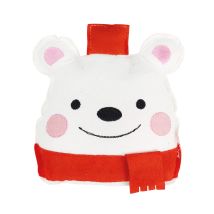 Jouet Sonore En Faux Daim Pour Chiens Modèle Polar Bear