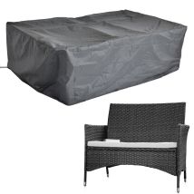 Abdeckplane Gewebeplane Plane Schutzplane Schutzhülle Gartenmöbel 63x58x112cm