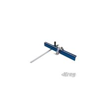 Kreg – Precision Mitre Gauge System – Anodised Aluminium – 24" Bar Length – Positive Stops at 0°, 10°, 22.5°, 30°, 45°