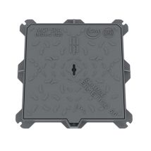 Senza - Schachtabdeckung Aus Gusseisen B125 – 70 X 70 Cm