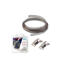 Uniq - Fleje Fij Perforado 3mt 8mm +6 Cierres Aisi 430 Gr/pl Adapfl