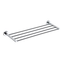 Sapho X-round - Estante Para Toallas, Longitud 65 Cm, Cromo Xr412