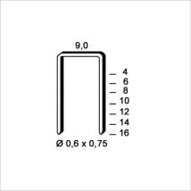 V-08 Grapas Galvanizadas Alsafix Caja 10000 - 6v-081