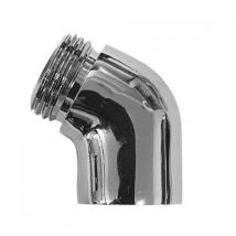 Adapterbogen für Handbrause – verchromtes Messing – Nickel 15 Mikron – Chrom 0,3 Mikron