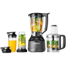Nutribullet NBF580B – Mixer 1500 W – 1,8 Liter Krug – Touch-Display – Smoothie-Maker