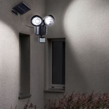Faretto Da Parete Solare Per Esterni A Led Con Rilevatore Di Movimento Per Illuminazione Del Cortile Del Vialetto