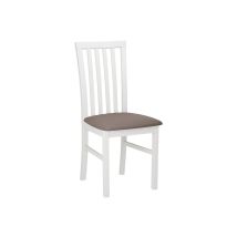 Mobilier1 - Silla Victorville 155, Blanco, 93x43x40cm, Tapiz, De Madera, Madera, Muebles Ya Montados