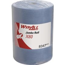 Wypall Wischtuch Wypall X80 8347 L.ca.315 Mmxb.ca.310mm Blau 1-lagig Rl.wypall
