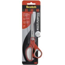 Liderpapel Ergonomische Schere 18 cm Edelstahl Rot 10 Jahre Garantie