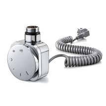 Llavisan - Kibath Temostato Con Resistencia Secatoallas Redondo De 600w Acabado Cromo Brillo Fabricado En Abs