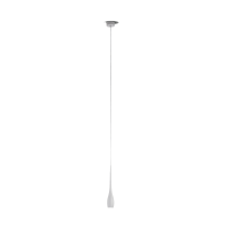 Suspension Led Coco White 7w 570lm 3000k, Structure Métallique, Ip20, Classe 1, Design Élégant Et Moderne - Marque Illuminazione