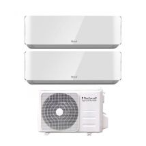 Klimagerät Unical Dual Split Inverter Klimagerät Serie Air Cristal 10+13 Mit Xmx2 18he R-32 Wi-fi Optional 10000+13000