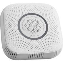 Shelly CNG-Gaswarngerät – Gasdetektor für Erdgas – 70 dB Alarm – 110V-230V – 50 m Reichweite – Weiß