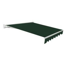 Wasabi - Toldo Motorizado Exterior 4x2,5 Verde – Mando A Distancia – Semicofre – Lona Protección Solar